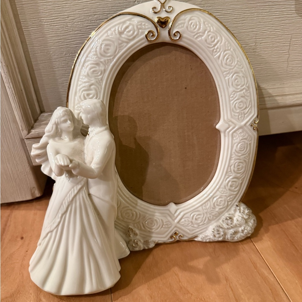 Vintage Mikasa White and Gold wedding bells porcelain